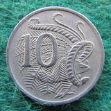 Australian 1973 10 Cent Queen Elizabeth II Coin - Circulated