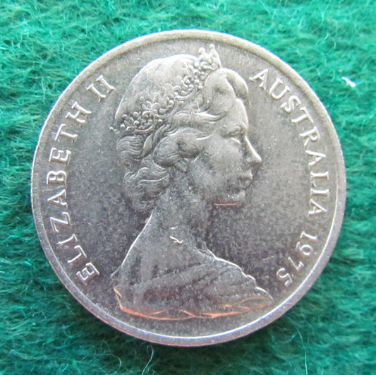 Australian 1975 10 Cent Queen Elizabeth II Coin - Circulated