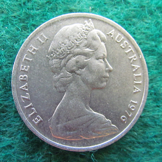 Australian 1976 10 Cent Queen Elizabeth II Coin - Circulated