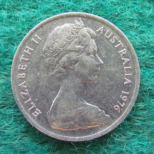 Australian 1976 5 Cent Queen Elizabeth II Coin - Circulated
