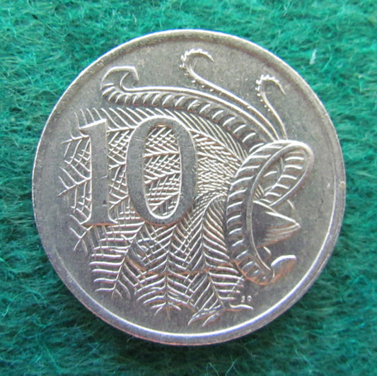 Australian 1977 10 Cent Queen Elizabeth II Coin - Circulated