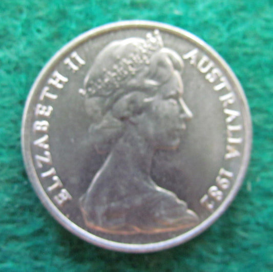 Australian 1982 10 Cent Queen Elizabeth II Coin - Circulated