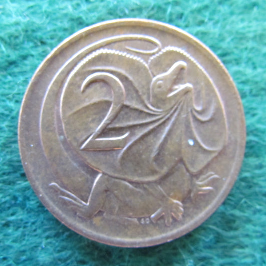 Australian 1982 2 Cent Queen Elizabeth II Coin