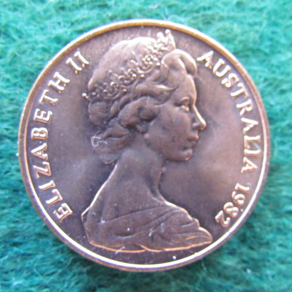 Australian 1982 2 Cent Queen Elizabeth II Coin - Uncirculated