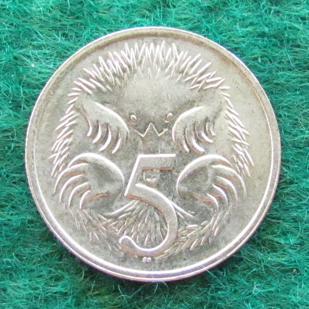 Australian 1983 5 Cent Queen Elizabeth II Coin - Circulated