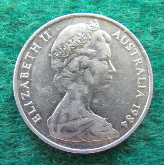 Australian 1984 10 Cent Queen Elizabeth II Coin - Circulated