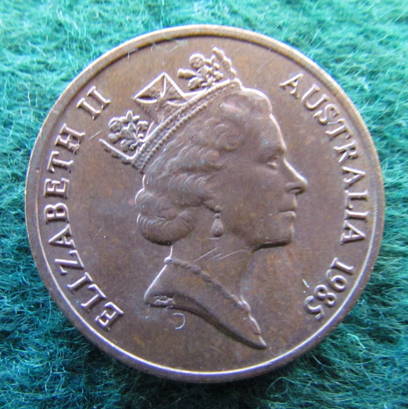 Australian 1985 2 Cent Queen Elizabeth II Coin