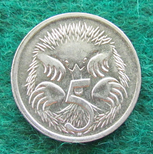 Australian 1988 5 Cent Queen Elizabeth II Coin - Circulated
