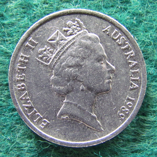 Australian 1989 10 Cent Queen Elizabeth II Coin - Circulated