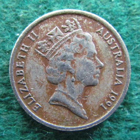 Australian 1991 10 Cent Queen Elizabeth II Coin - Circulated
