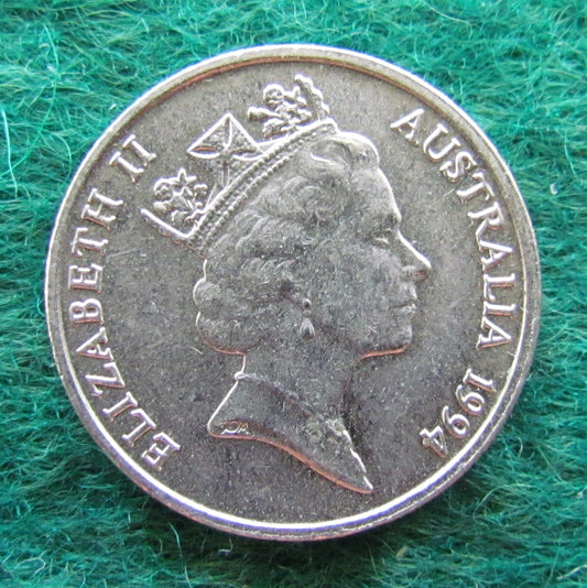Australian 1994 5 Cent Queen Elizabeth II Coin - Circulated