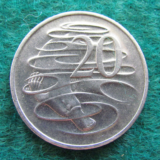 Australian 1996 20 Cent Queen Elizabeth Coin - Circulated