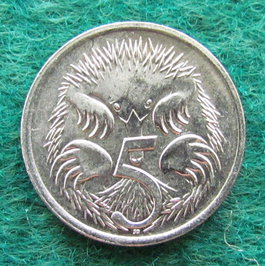 Australian 1996 5 Cent Queen Elizabeth II Coin - Circulated