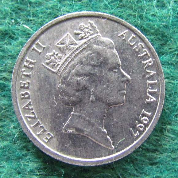 Australian 1997 10 Cent Queen Elizabeth II Coin - Circulated