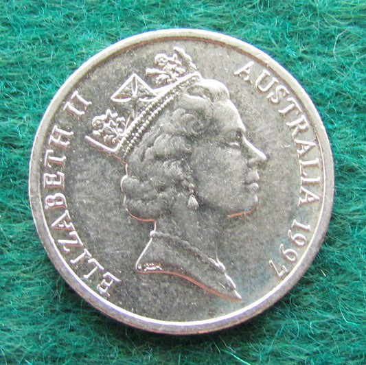 Australian 1997 5 Cent Queen Elizabeth II Coin - Circulated
