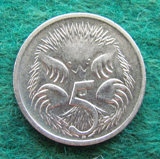 Australian 1997 5 Cent Queen Elizabeth II Coin - Circulated