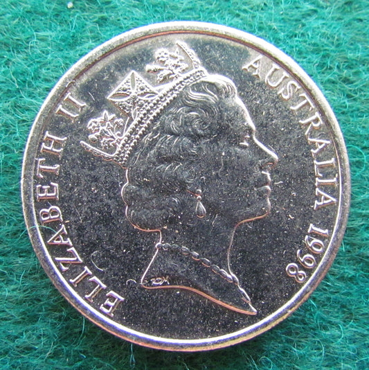 Australian 1998 20 Cent Queen Elizabeth Coin - Circulated