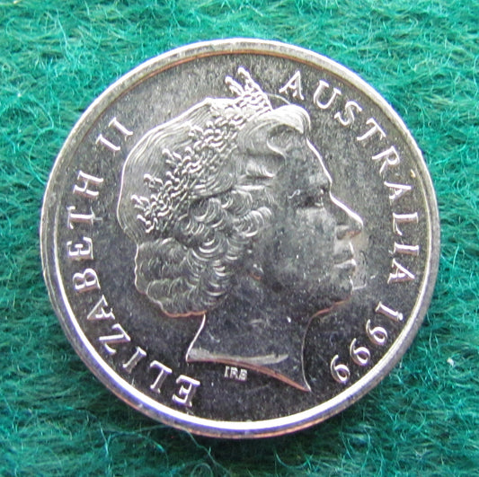Australian 1999 5 Cent Queen Elizabeth II Coin - Circulated