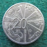 Australian 2001 20 Cent Coin Centenary Of Federation Queensland Queen Elizabeth II Coin - Circulated