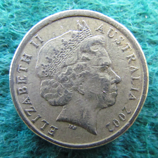 Australian 2002 2 Dollar Aboriginal Elder Queen Elizabeth Coin - Circulated