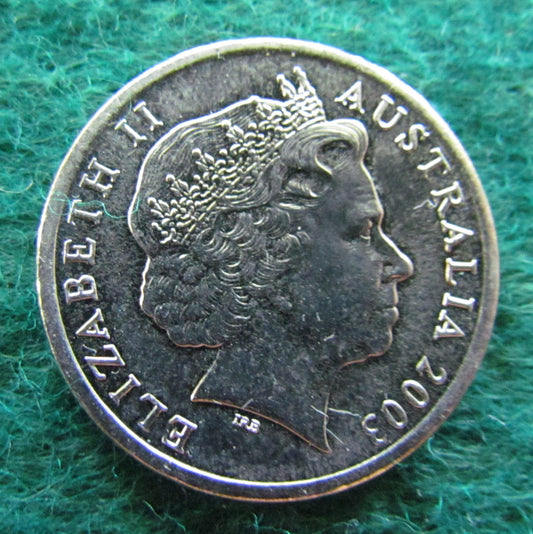 Australian 2003 10 Cent Queen Elizabeth II Coin - Circulated