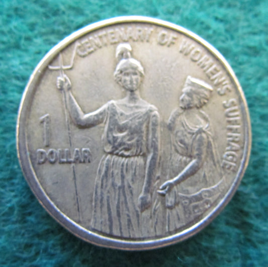 Australian 2003 1 Dollar Centenary Of Women's Suffrage Queen Elizabeth Coin - Circulated