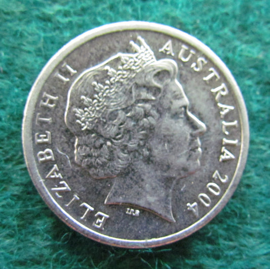 Australian 2004 10 Cent Queen Elizabeth II Coin - Circulated