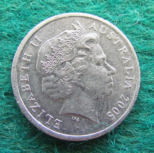 Australian 2005 5 Cent Queen Elizabeth II Coin - Circulated