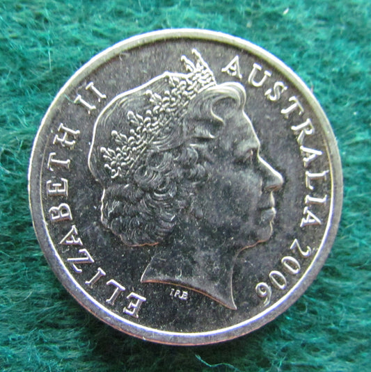 Australian 2006 10 Cent Queen Elizabeth II Coin - Circulated