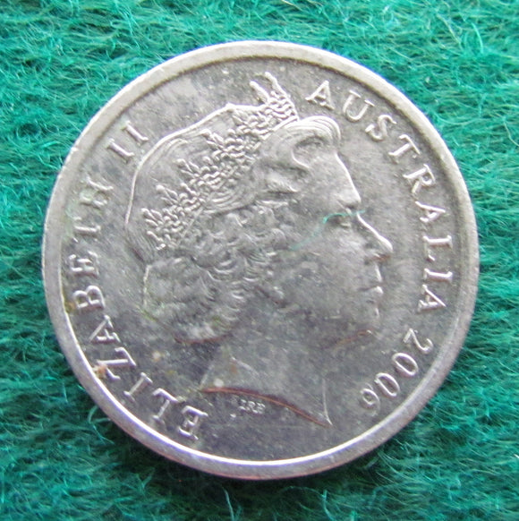 Australian 2006 5 Cent Queen Elizabeth II Coin - Circulated