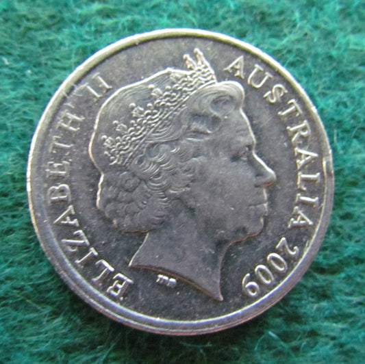 Australian 2009 10 Cent Queen Elizabeth II Coin - Circulated