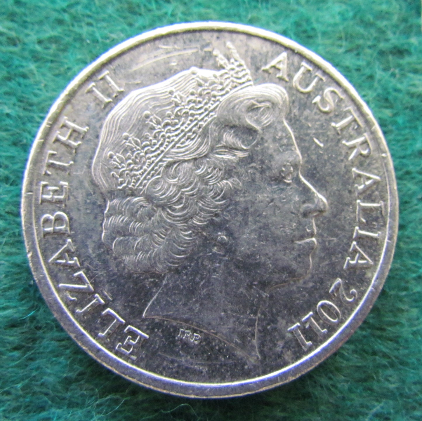 Australian 2011 20 Cent Coin Queen Elizabeth Coin - Circulated