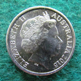 Australian 2015 10 Cent Queen Elizabeth II Coin - Circulated