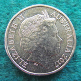 Australian 2017 1 Dollar 100 Years of Anzac Queen Elizabeth Coin - Circulated