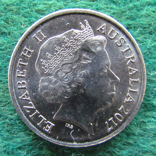 Australian 2017 10 Cent Queen Elizabeth II Coin - Circulated