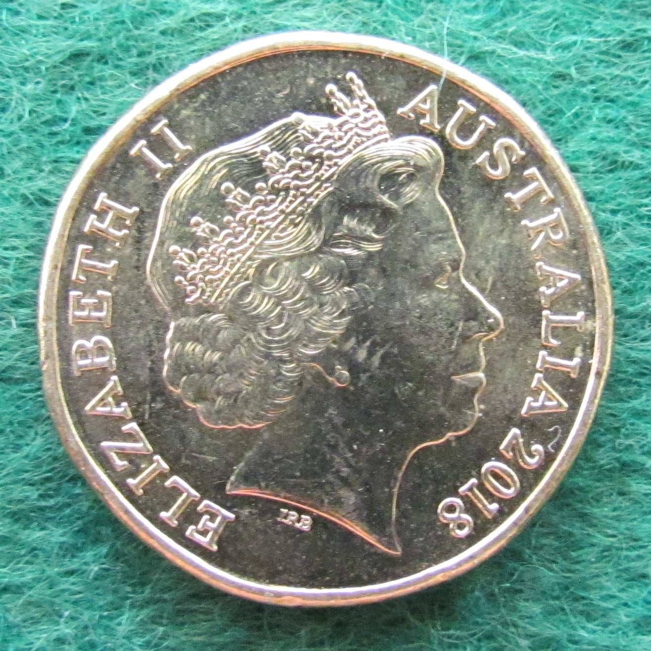 Australian 2018 1 Dollar MOR Queen Elizabeth Coin - Circulated