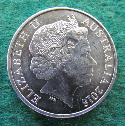 Australian 2018 20 Cent Coin - Circulated