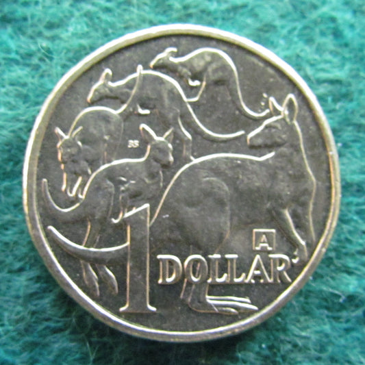 Australian 2019 A 1 Dollar MOR Queen Elizabeth Coin - Circulated