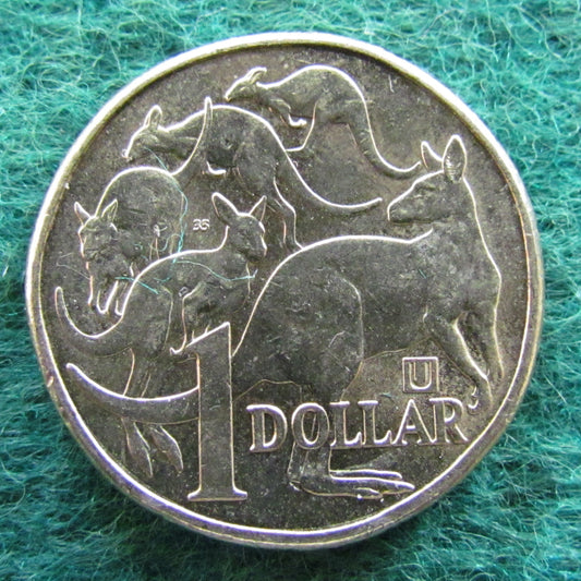 Australian 2019 U 1 Dollar MOR Queen Elizabeth Coin - Circulated