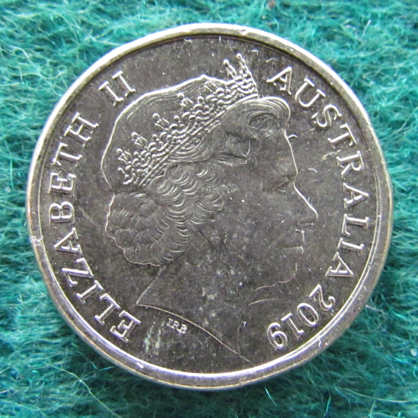 Australian 2019 2 Dollar Mr Squiggle Blackboard Queen Elizabeth Coin - Circulated