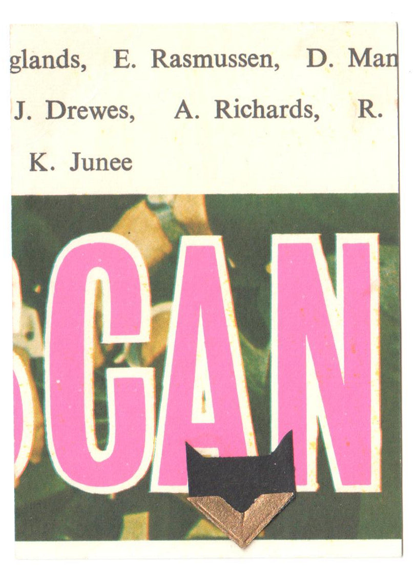 Scanlens 1968 A Grade NRL Football Card #38 - Alan McRitchie - Cronulla Sutherland
