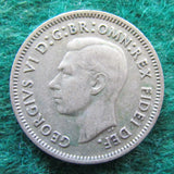 Australian 1951 PL Sixpence King George VI Coin - Circulated