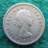 Australian 1953 Shilling Queen Elizabeth II Coin - Circulated