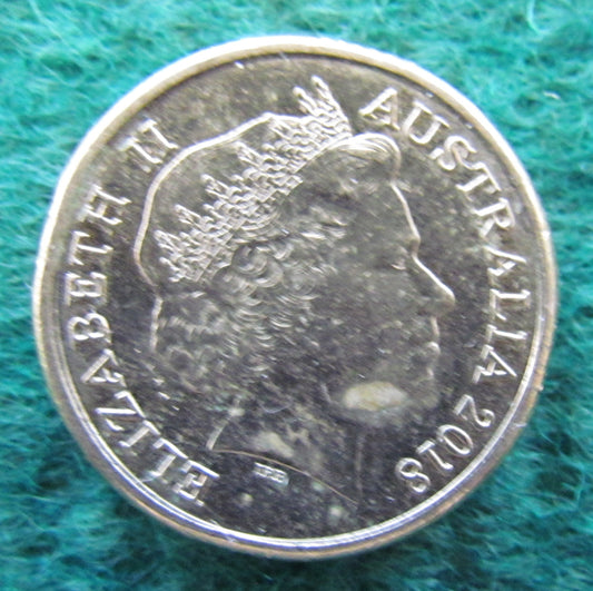 Australian 2018 2 Dollar Aboriginal Elder Queen Elizabeth Coin - Circulated