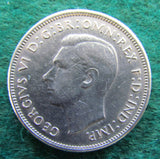 Australian 1940 Florin King George VI Coin - Circulated