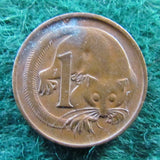 Australian 1972 1 Cent Queen Elizabeth Coin One Cent