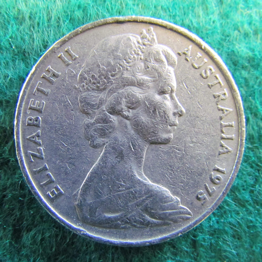 Australian 1975 20 Cent Queen Elizabeth Coin - Circulated