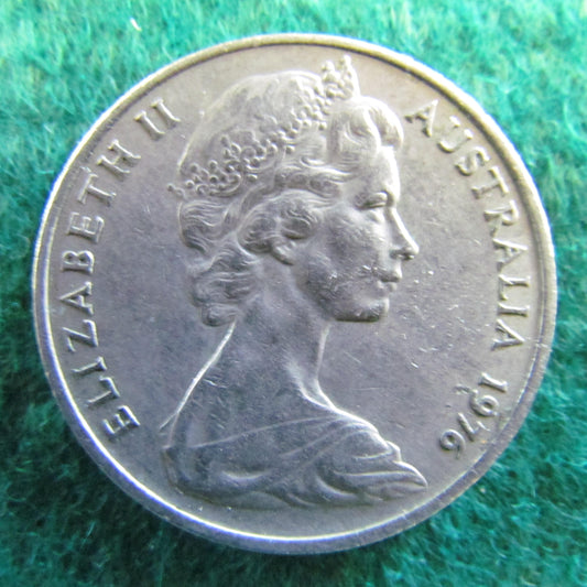 Australian 1976 20 Cent Queen Elizabeth Coin - Circulated