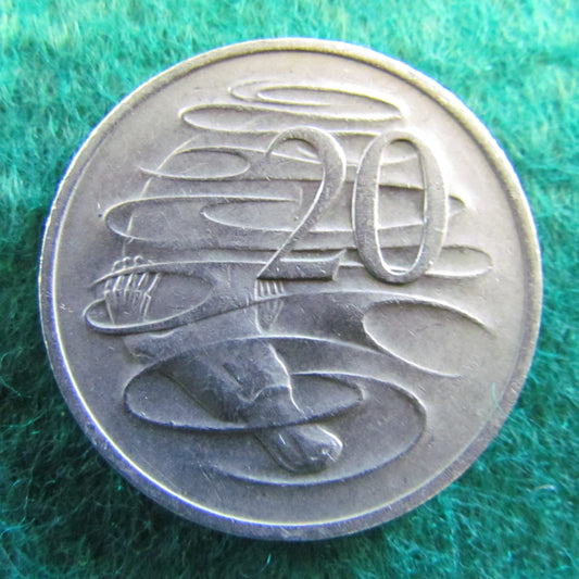Australian 1976 20 Cent Queen Elizabeth Coin - Circulated