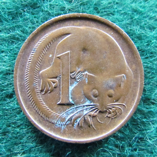 Australian 1978 1 Cent Queen Elizabeth Coin